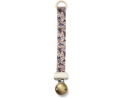 Elodie Fopspeenketting Hout - Fopspeenketting- Speenkoord - Speenclip - Fopspeenhouder -Blue Garden van Elodie