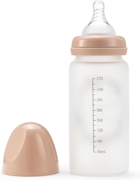 Elodie Glazen baby fles - Babyfles - Babyflessen - Baby flessen - Glazen flesjes - 270 ml- Blue Garden Lt Placement van Elodie