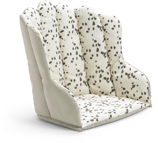 Elodie GRACE kinderstoel kussen - kinderstoel kussen - Kinderstoel bekleding - Kinderstoel - Omkeerbaar zitkussen - Dalmatain Dots van Merkloos