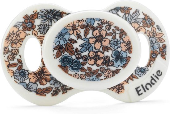 Elodie Mini Fopspeen - Fopspeen - Fopspeen 0-6m - Orthodontische speen - Blue Garden van Elodie