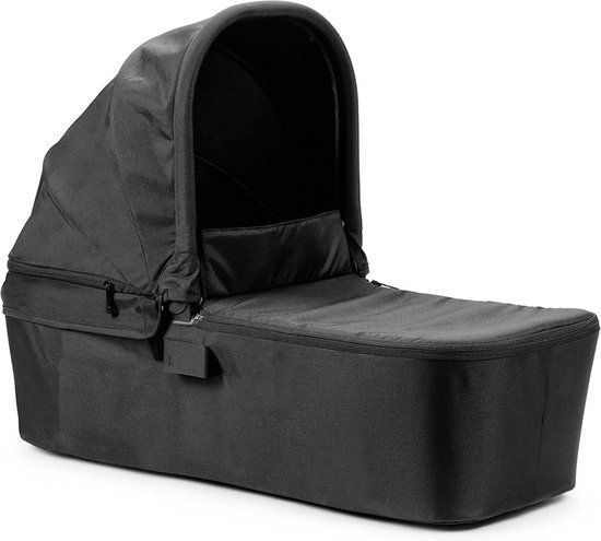 Elodie Mondo Draagmand - Mondo Reiswieg buggy - Plooibuggy - Wandelwagen- Kinderwagen-Black van Elodie
