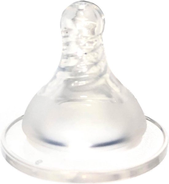 Elodie siliconen speen +0m - Baby flessen - Baby fles van Elodie