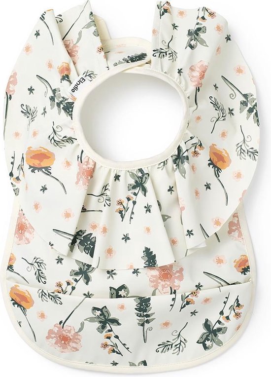 Elodie slab - Slabbetjes- Slabbertjes baby- Slab - Meadow blossem van Elodie