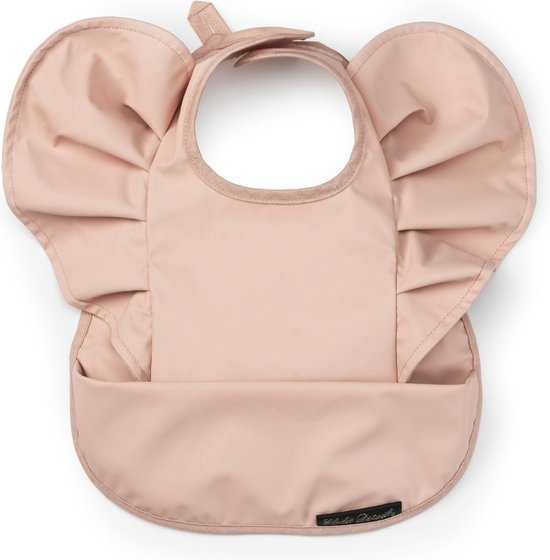 Elodie slab- Slabbetjes- Slabbertjes baby- Slab - Powder Pink van Elodie