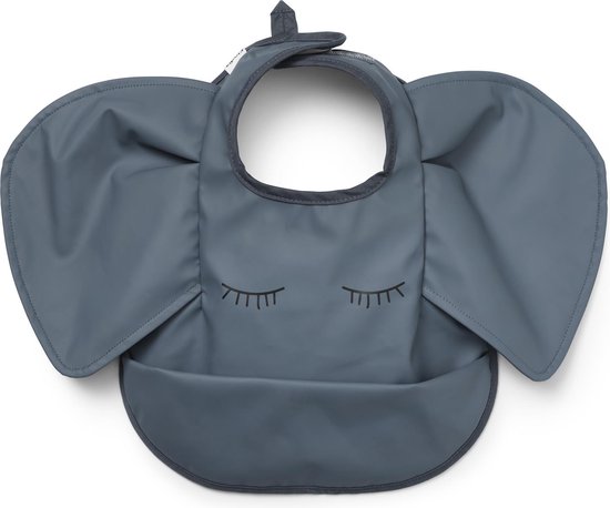 Elodie slab - Slabbetjes- Slabbertjes baby - Slab - Slab met opvangbakje- Humble Hugo van Elodie