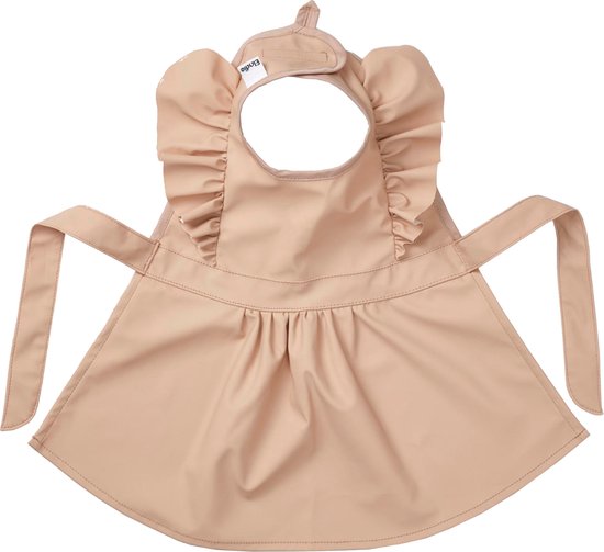 Elodie Slabbetje met opvangbakje- Slabbetjes- Slabbertjes Baby - Slab - Blushing Pink van Elodie