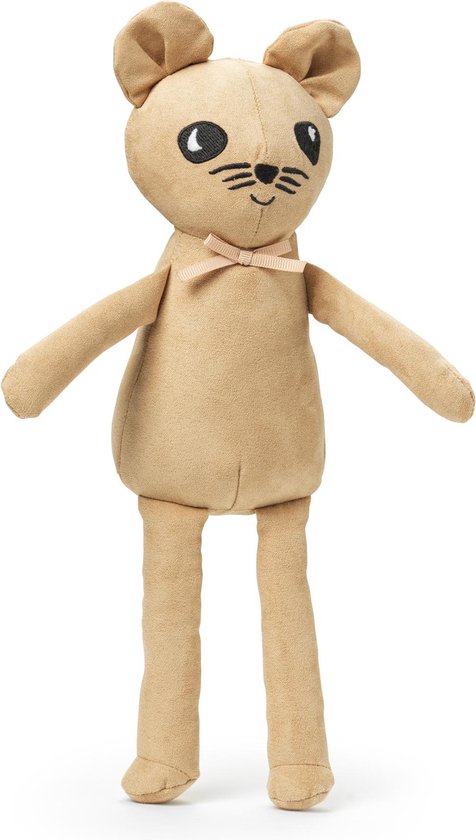Elodie Snuggle - Knuffel - Knuffels - Knuffel Forest Mouse Max - Beige van Elodie
