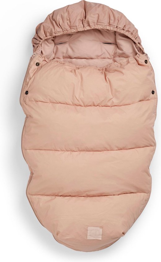 Elodie Voetenzak luchtige dons - Voetenzak buggy - Voetenzak Kinderwagen - Voetenzak universeel - Blushing Pink van Elodie