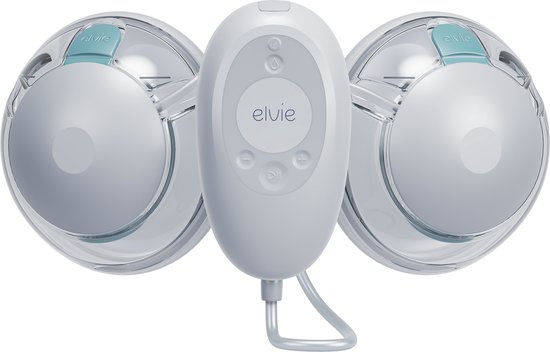 Elvie® Stride 2 - Handsfree Dubbele Elektrische borstkolf - Ziekenhuiskwaliteit - Stil & Krachtig kolfapparaat - Past in bh van Elvie