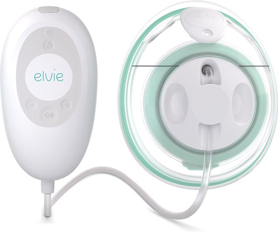 Elvie Stride Single - Handsfree Elektrische Borstkolf - Ziekenhuiskwaliteit - Enkele Borstkolf - 150 ml Capaciteit - App-gestuurd - Complete Set van Elvie