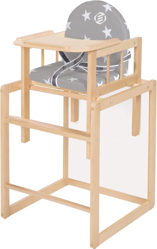 Equivera Babystoel Voor Aan Tafel - Kinderstoel - Babystoel - Baby Eetstoel - Baby Stoeltje Zitten Voor Thuis - Kinderzetel