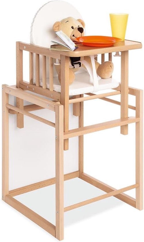 Equivera Chaise Haute Bebe - Kinderstoel - Chaise Enfant - Baby Stoel - Kinderstoel Voor Aan Tafel van Merkloos