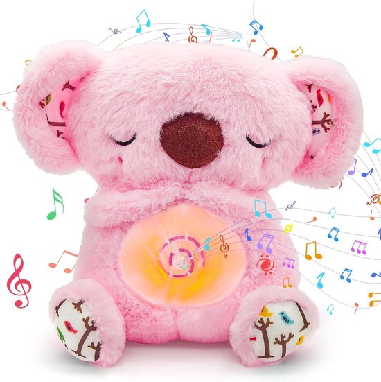 Equivera Hartslag Knuffel - Hartslag Knuffel - Babyknuffel - Witte Ruis - Heartbeat Knuffel van Merkloos