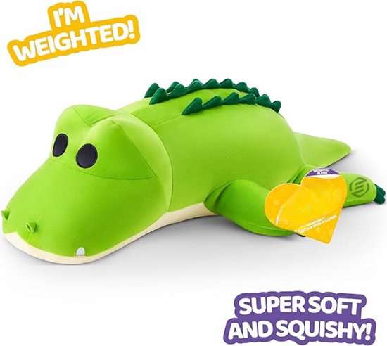 Equivera Verzwaringsknuffel - Verzwaarde Knuffel - Weighted Stuffed Animal - Anti Stress Knuffel - Kalmeert - Anti Anxiety - Zware Knuffel van Equivera