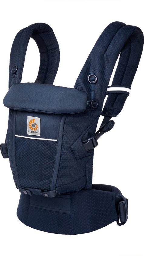 Ergobaby Draagzak Adapt - Soft Flex Mesh - Midnight Blue van Ergobaby