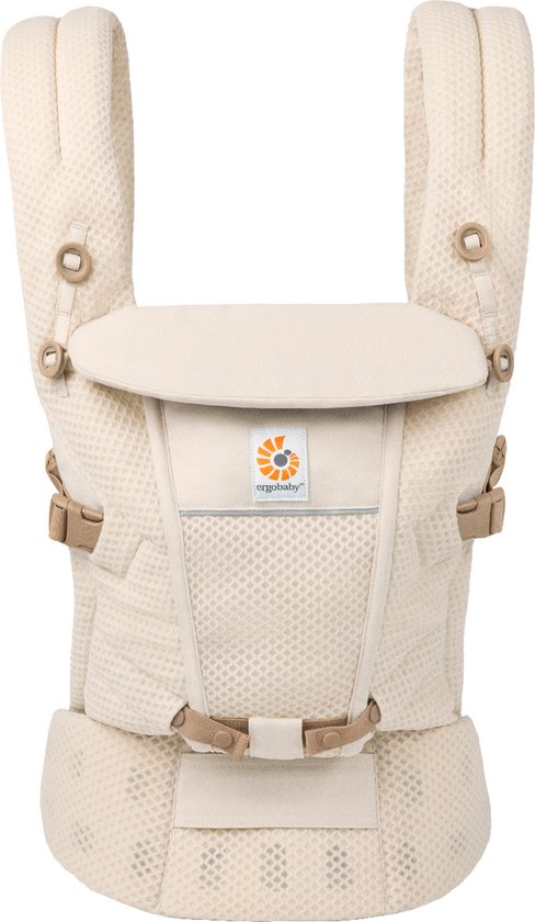 Ergobaby Draagzak Adapt - Soft Flex Mesh - Natural Beige van Ergobaby