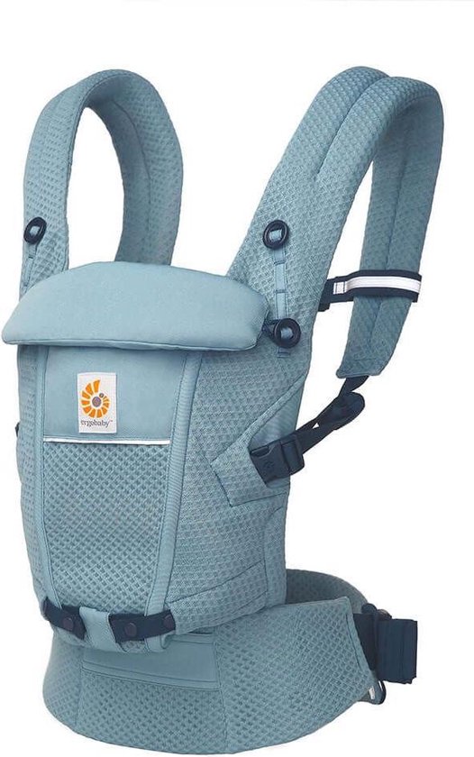 Ergobaby draagzak Adapt Soft Flex Mesh Slate Blue van Ergobaby