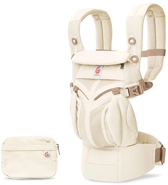 Ergobaby draagzak Omni Classic Mesh Luminous Ivory van Merkloos