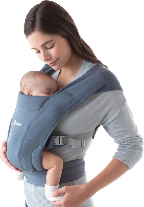 Ergobaby Embrace Draagzak Baby - Oxford Blue van Merkloos