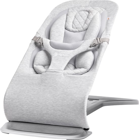 Ergobaby Evolve Bouncer wipstoeltje - Light Grey van Ergobaby