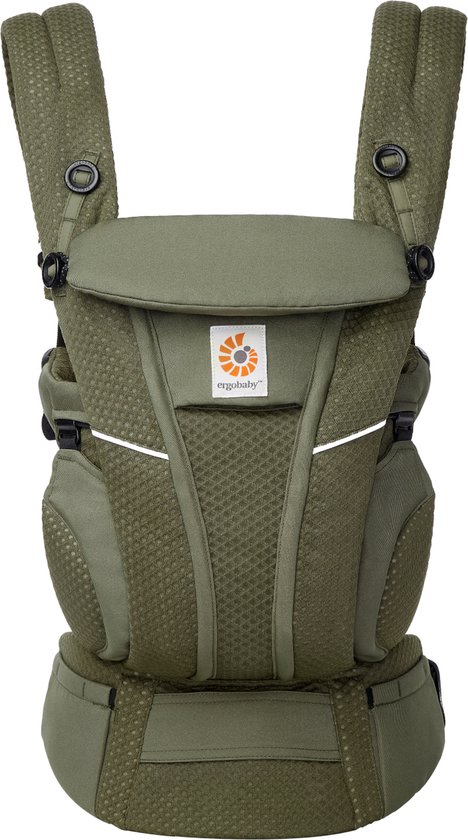 Ergobaby Omni Breeze Draagzak - Olive Green - baby draagzak van Ergobaby