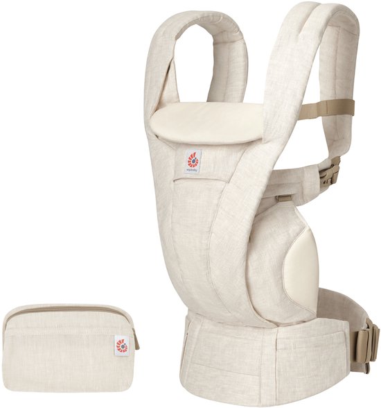 Ergobaby Omni Deluxe Linen Draagzak - Natural Linen van Merkloos