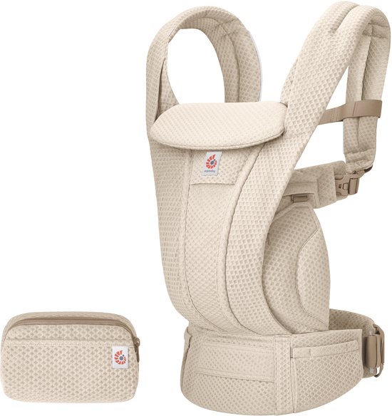 Ergobaby Omni Deluxe Mesh Draagzak - Natural Beige van Ergobaby