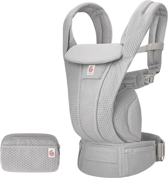 Ergobaby Omni Deluxe Mesh Draagzak - Pearl Grey van Merkloos