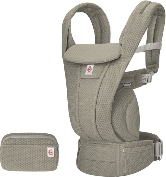 Ergobaby Omni Deluxe Mesh Draagzak - Soft Olive van Merkloos