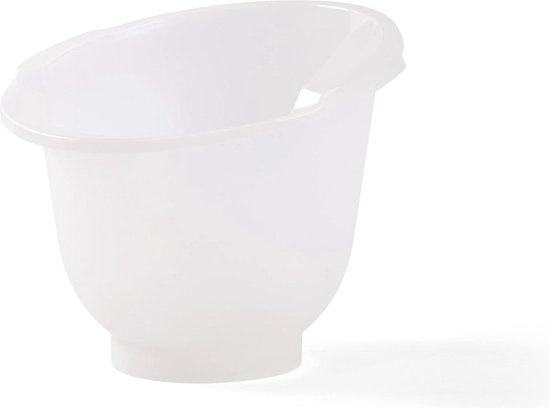Ergonomische Baby Badkuip Shantala White - Voor Baby's 0-6 Maanden - Hoge Randen - Waterbesparend - Basic Necessity. van Basic Necessity