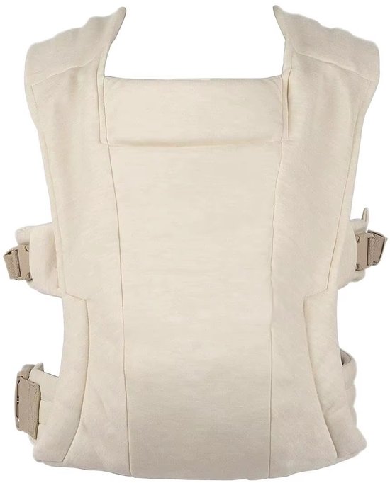 Ergonomische baby draagzak -babycare - 0-36 maanden - draagzak baby peuter - comfortabel - verstelbaar - ademend - kleur crème van Babycare