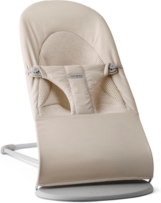 Ergonomische Baby Wipstoel met Zachte Tri-Fabric en Natuurlijke Schommeling