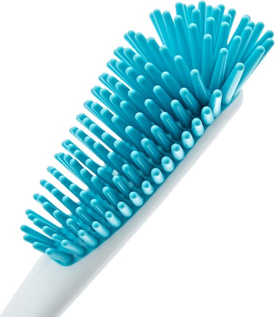 Ergonomische MAM Zedmm241M Soft Brush flessenborstel - ultrazachte borstelharen - geschikt vanaf 0 maanden - geel - 1 stuk van Ergon