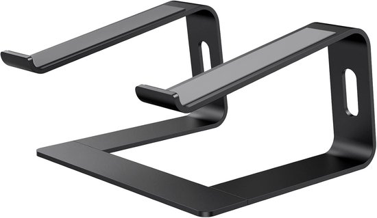 Ergonomische notebookstandaard, aluminium houder, houder, standaard voor MacBook Pro/Air, Huawei MateBook, Surface, Dell, HP, Lenovo en meer laptops van 10 inch ~ 17 inch