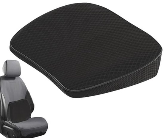 Ergonomische stoelverhoger voor volwassenen - Verstelbare autostoelhulp - Lichtgewicht en comfortabel kussen voor beter rijcomfort van Merkloos