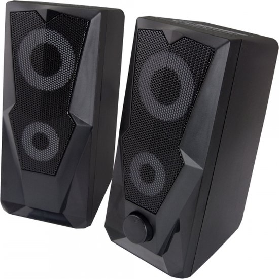Esperanza gaming speakers 2.0 USB Led Rainbow van Esperanza