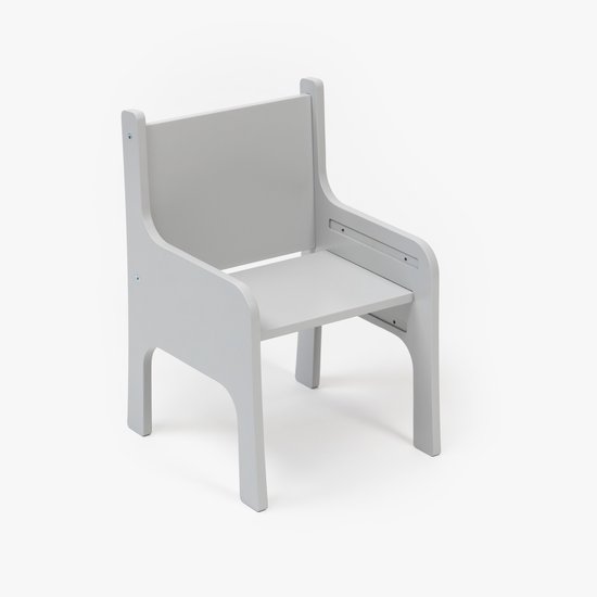 Ette Tete Tulla Chair - Grijs- Montessori Kinderstoel Verstelbaar
