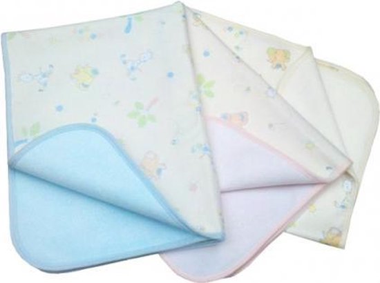 Ettitude - Bamboe aankleedlaken waterproef - roze van Ettitude