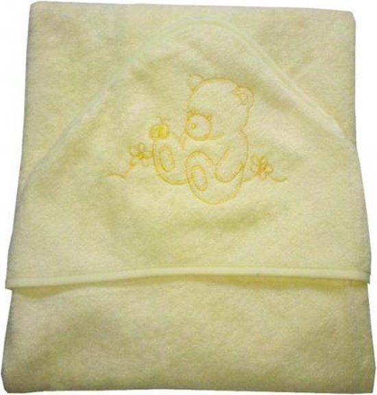 Ettitude - Bamboe babyhanddoek (75x75cm) - geel van Ettitude