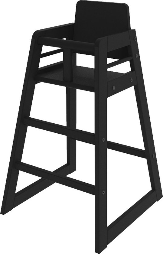 Europe Baby Donald Kinderstoel III Mat Zwart van Merkloos