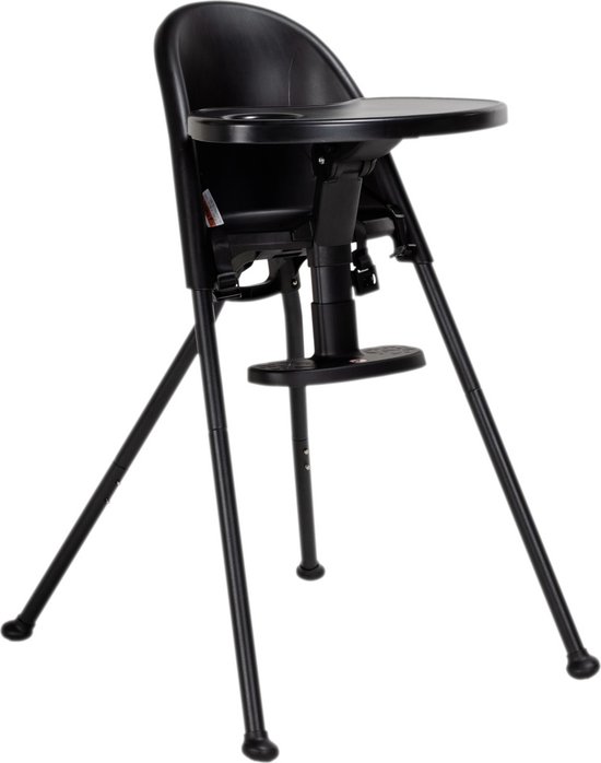 Europe Baby Fold 3-in-1 Kinderstoel - Mat Zwart van Europe Baby