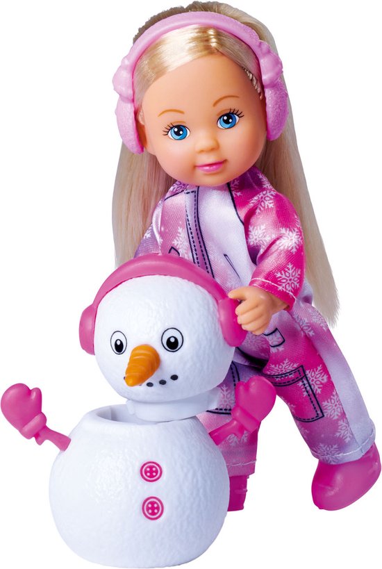 Evi Love Mini Pop Met Sneeuwpop van Simba