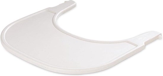 Evolutionair Dienblad voor Kinderstoel Alpha Plus of Beta Plus - Gerecycled Kunststof - GRS - Beige - Eenvoudige Montage van EVOLUTION