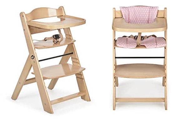 Evolutive Ergonomic High Chair - Adjustable and Safe for Babies and Toddlers van Merkloos