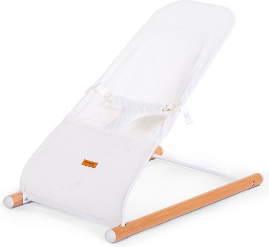 Evolux Wipstoel - Naturel Wit van Childhome