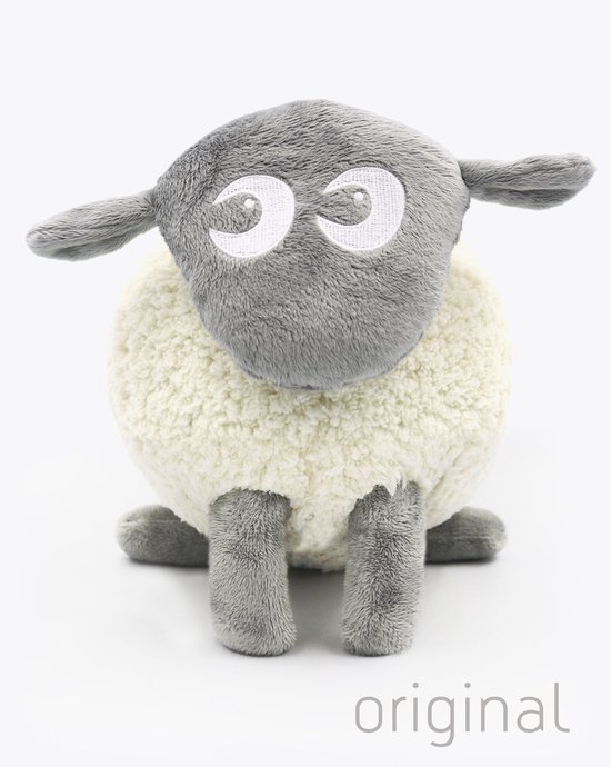 Ewan het Droomschaap - Grijs - Classic - Baby Knuffel met Muziekdoosje van Ewa