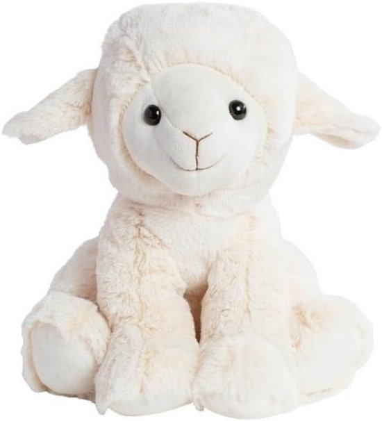 Extra Zacht Lam Knuffelbeest 30 cm - Pluche Speelgoed voor Baby en Kind