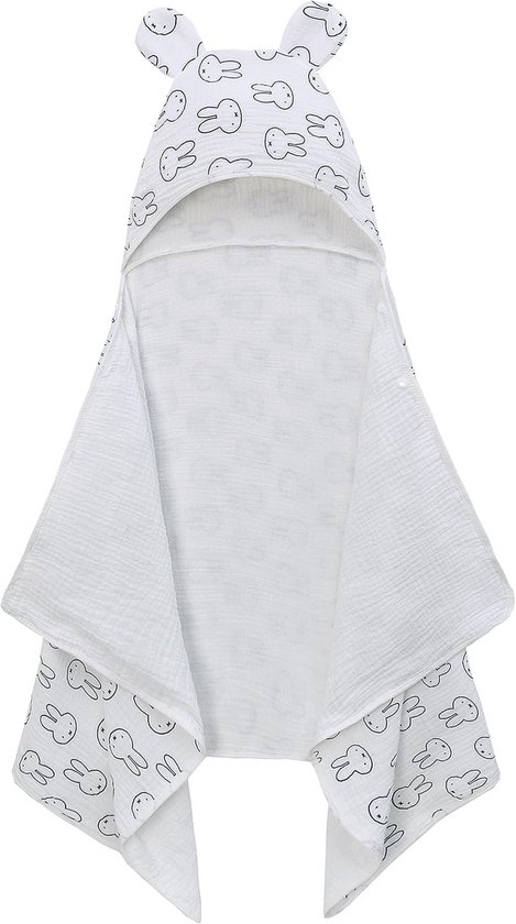 Extra Zachte 100% Katoenen Baby Badhanddoek met Capuchon – Absorberend en Groot (70x140 cm)