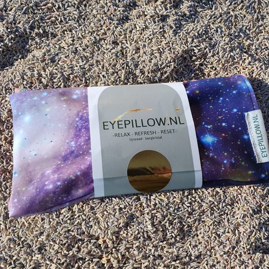 Eyepillow Cosmic amethist & roos van EYE