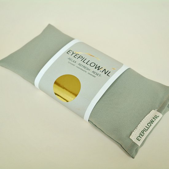 Eyepillow Green cotton. Amethist & Roos van Volatile